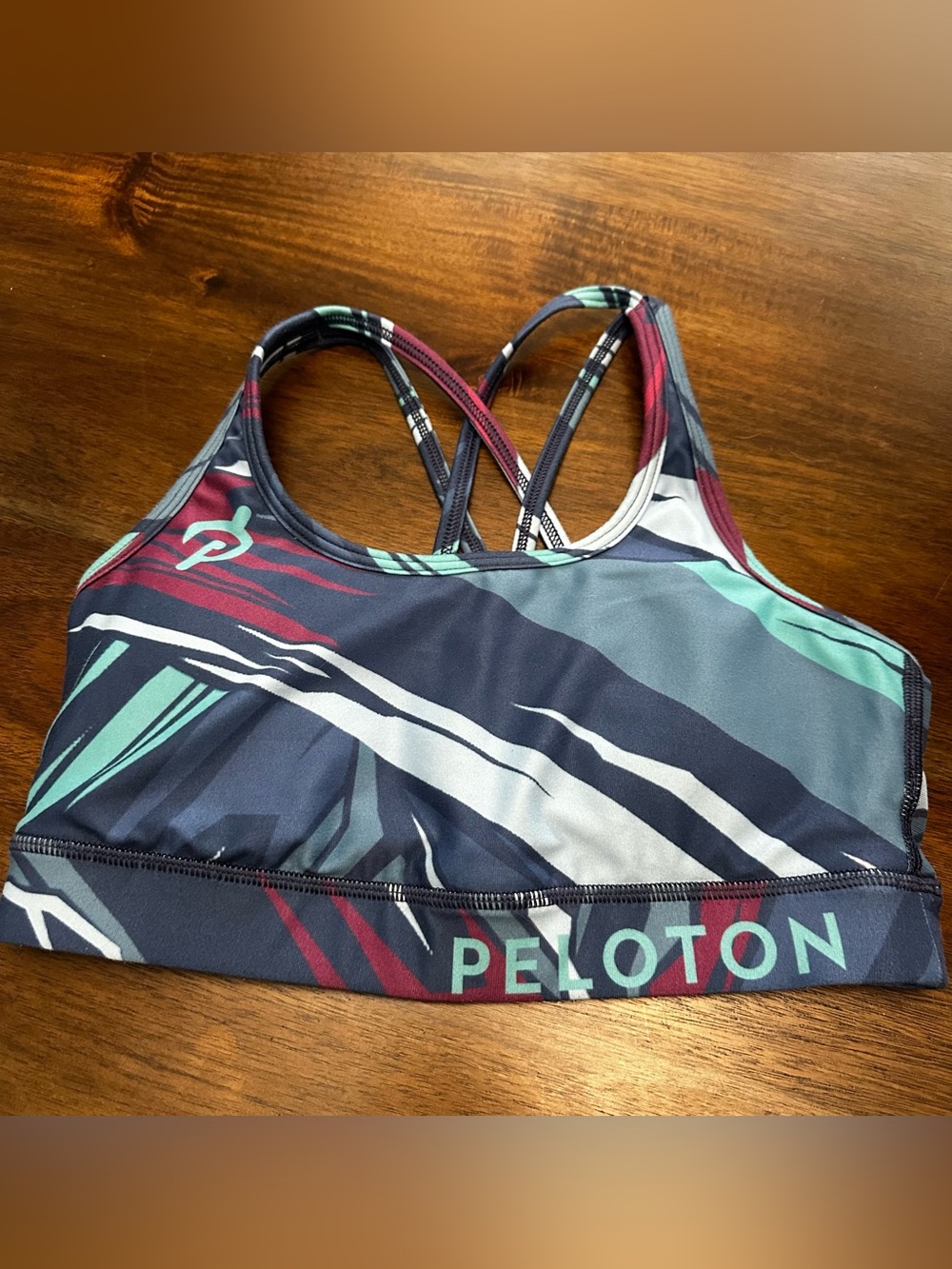 Peloton WITH Expedition Strappy Sports Bra Small